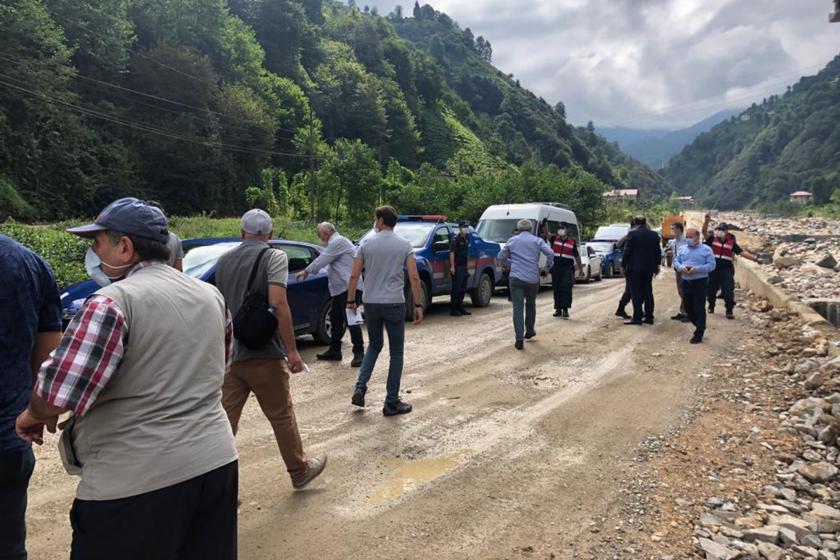 Rize Gürgen Deresi'ndeki hukuksuz HES'e dair bilirkişi incelemesi yapıldı