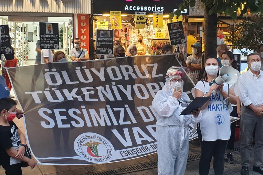 Eskişehir-Bilecik Tabip Odası: Tükeniyoruz, sesimizi duyan var mı?