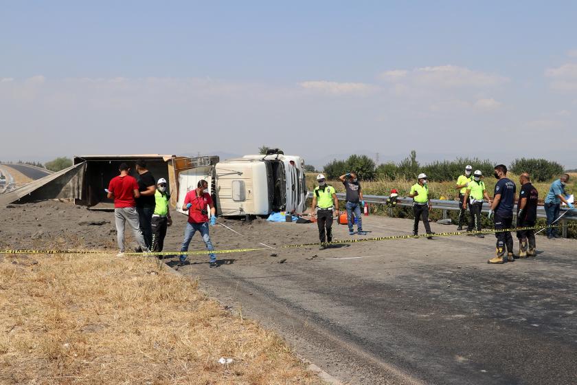 Manisa'da yaşanan iş cinayetinde fazla tonaj iddiası