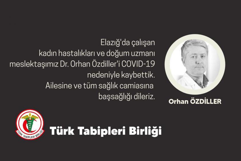 Dr. Orhan Özdiller koronavirüsten vefat etti