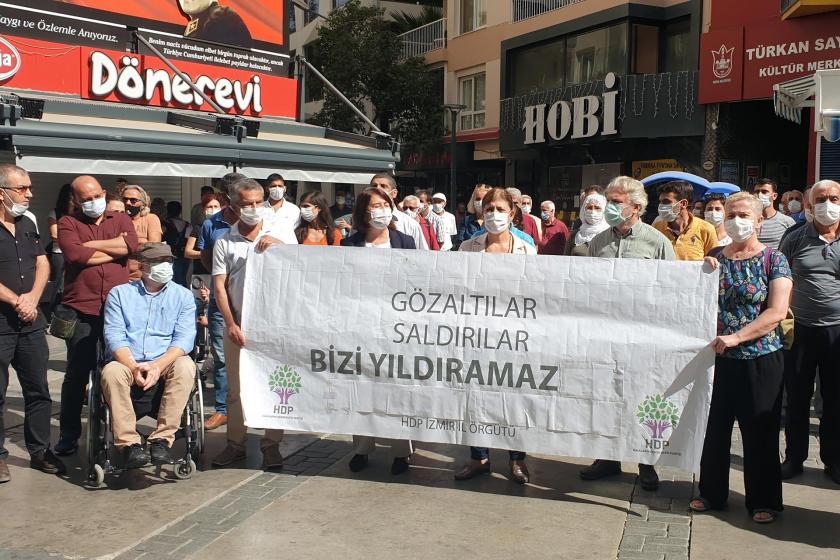 HDP, İzmir'de operasyonlara karşı ortak mücadele çağrısı yaptı