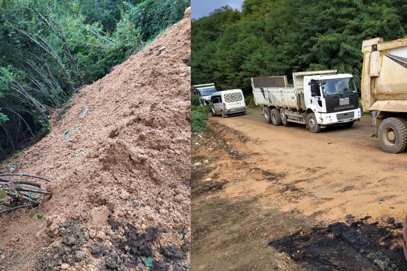 Fatsa’da altın madeni şirketi suçunu kapatmak isterken yakalandı