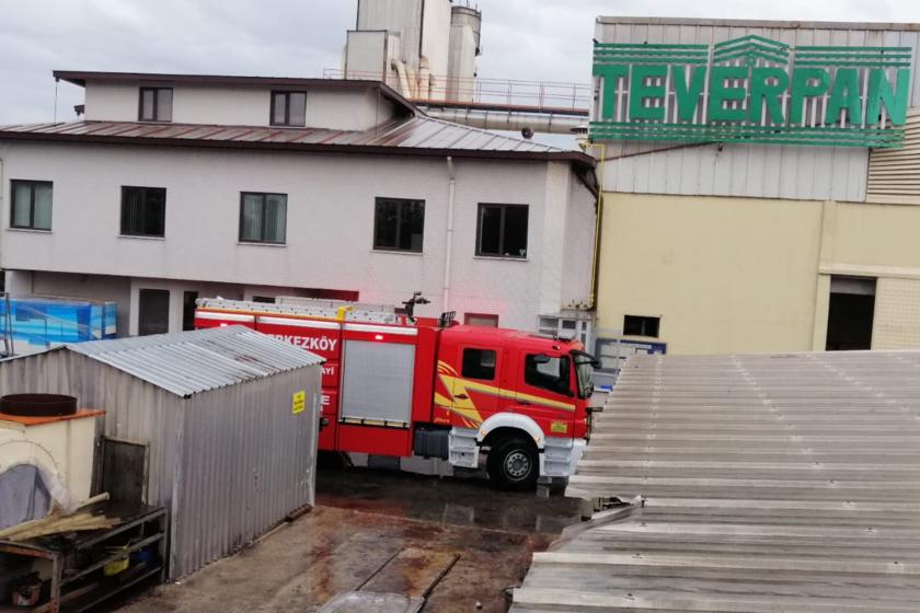 Çerkezköy Organize Sanayi Bölgesi'nde faaliyet gösteren bir ahşap fabrikası