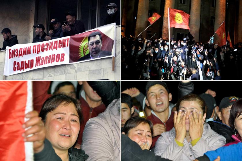 Kırgızistan'da cumhurbaşkanlığı yetkilileri Başbakanı Caparov'a devredildi