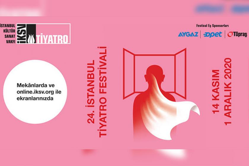 24. İstanbul Tiyatro Festivali tanıtım afişi 