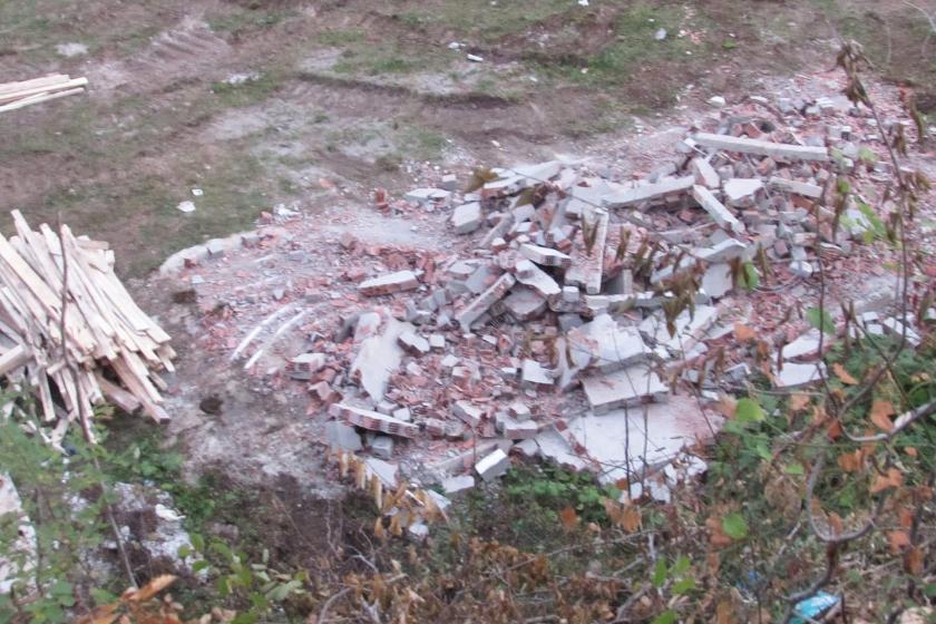 Ordu Korgan'da halkın mücadelesi sonucu HES şantiyesi yıkıldı.