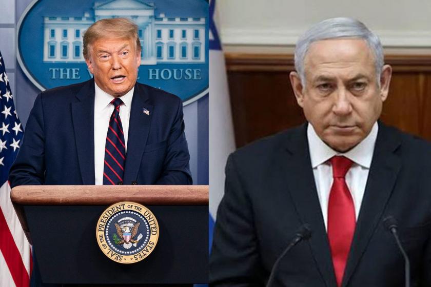 trump ve netanyahu