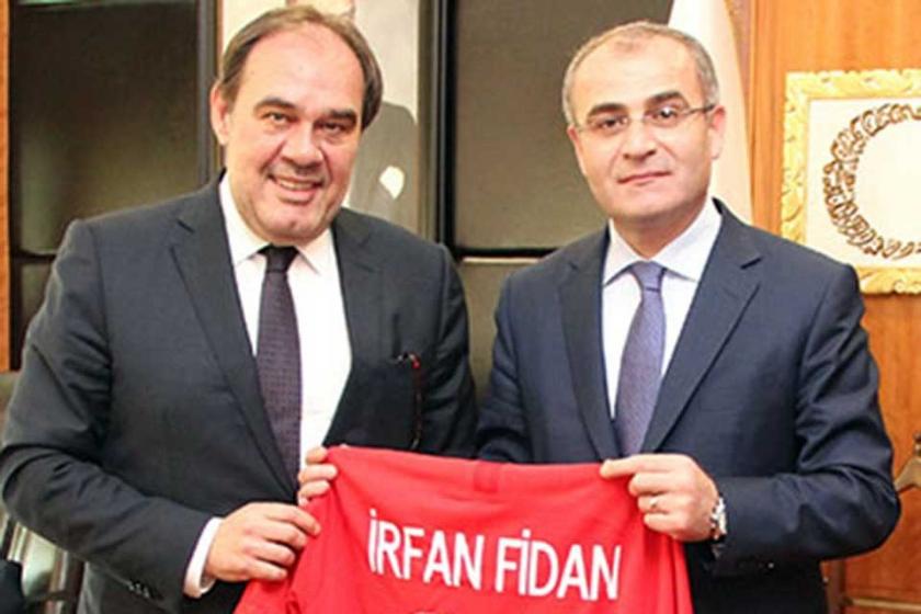 Yıldırım Demirören ve İrfan Fidan