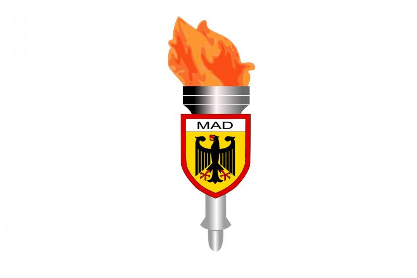 Almanya Askeri İstihbarat Örgütü (Militärischen Abschirmdienstes - MAD) logosu