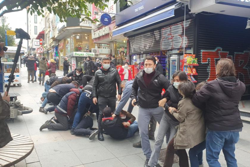 HDP İstanbul İl Örgütünün açlık grevi açıklamasına müdahale: Çok sayıda gözaltı var