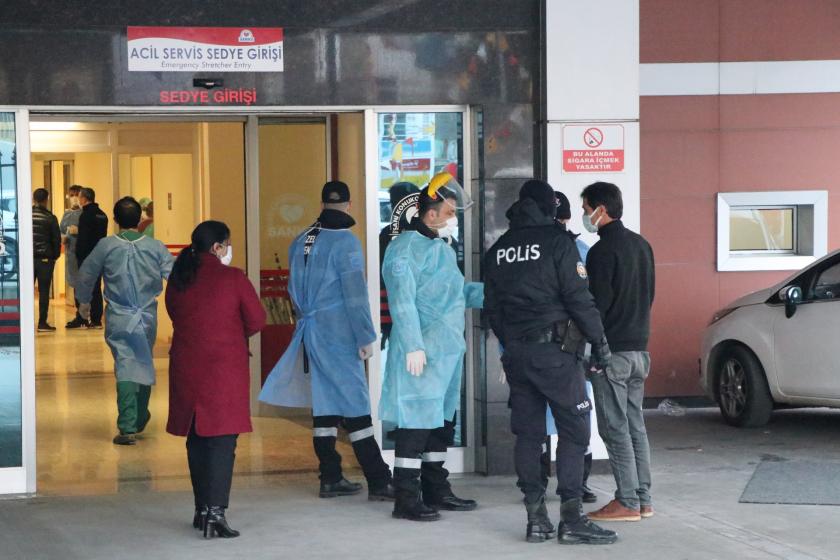 Antep'te özel SANKO hastanesinde oksijen tüpü patladı