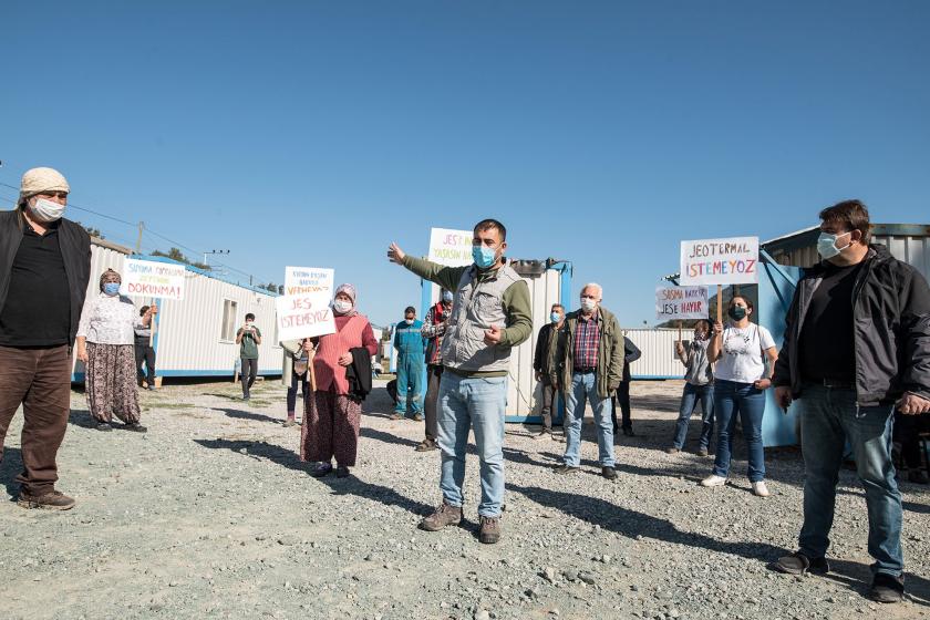 Seferihisar Orhanlı köylüleri, Ege ormanlarını tehlike altına sokan jeotermal santral projesine karşı dava açtı