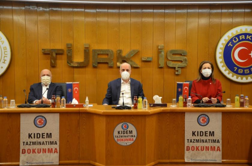 Türk-İş, Hak-İş ve DİSK: İnsan onuruna yaraşır asgari ücret talebinin arkasındayız