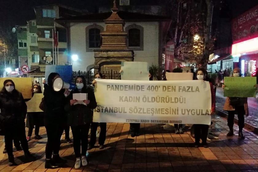 Esenyalı Kadın Dayanışması Derneği istanbul sözleşmesi uygulansın dedi