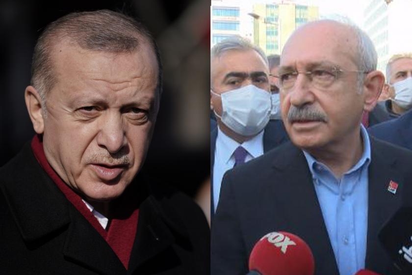 Tayyip Erdoğan ve Kemal Kılıçdaroğlu 