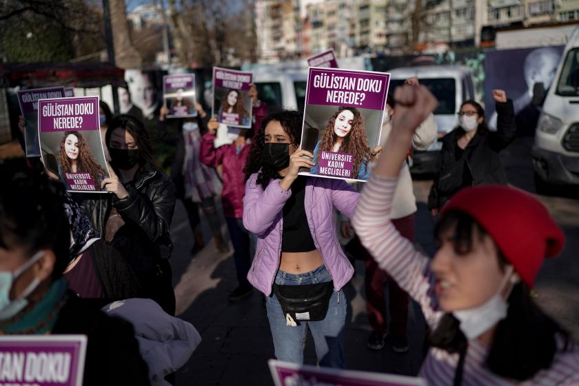 Gülistan Doku için yurt genelinde eylem yapıldı: Akıbetini sormaktan vazgeçmeyeceğiz