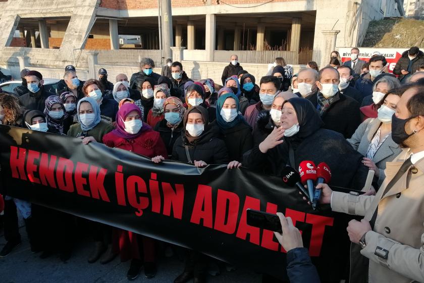 Hendek'te yaşanan patlamada hayatını kaybeden işçilerin aileleri