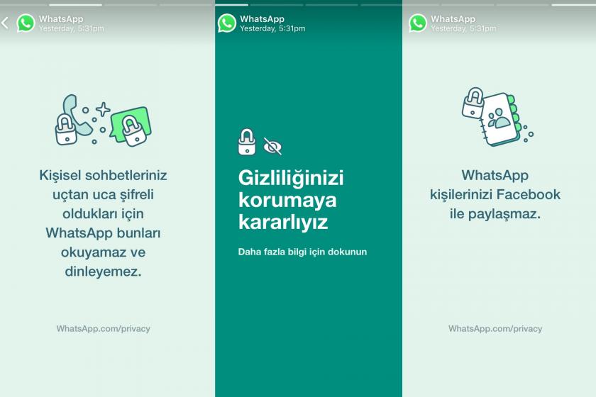 WhatsApp mesajları