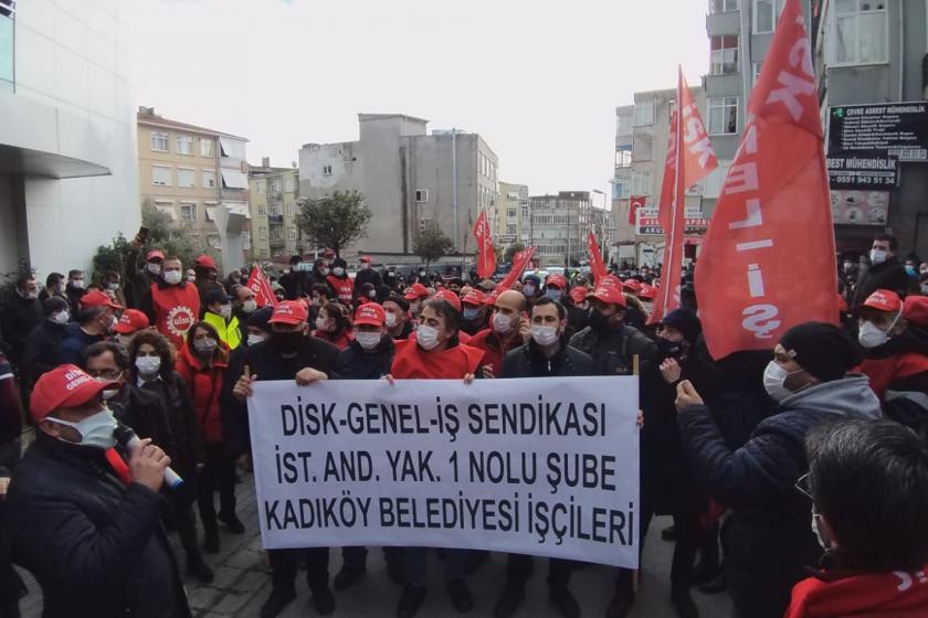 Kadıköy Belediyesi işçileri: Haklı mücadelemizi sürdüreceğiz