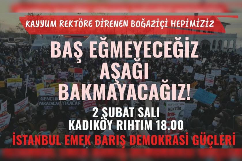 İstanbul Emek ve Demokrasi Güçleri eylem çağrısı yaptı