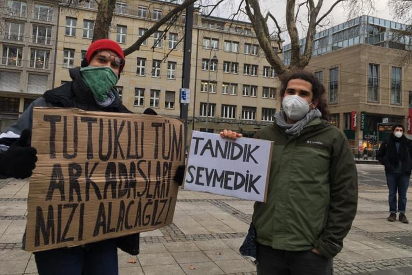 Köln'den Boğaziçi ile dayanışma