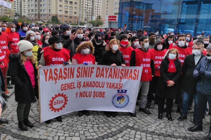 Ataşehir Belediyesinde işçiler grev kararını astı