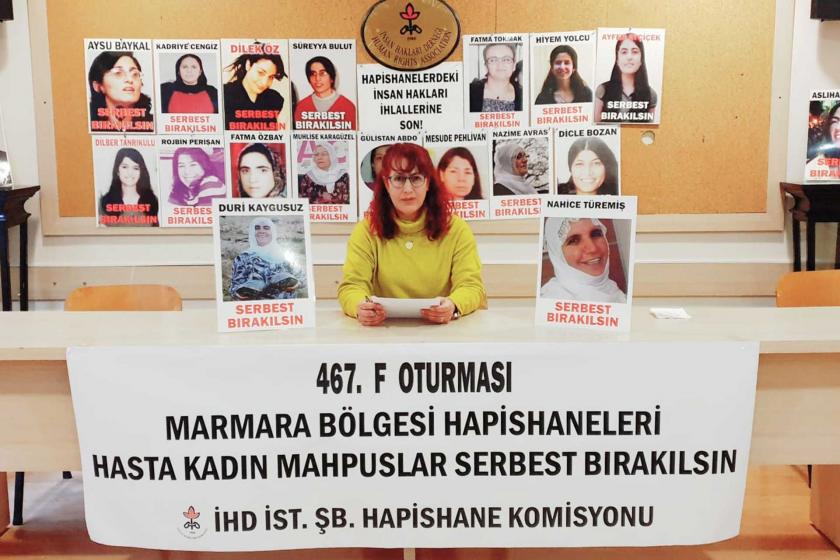 İHD’den kadın hasta mahpuslar için çağrı