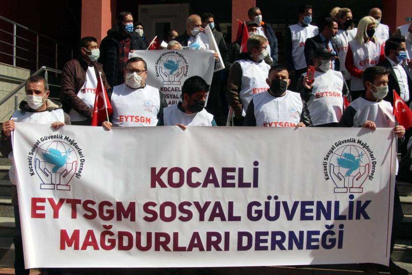 EYT'liler Kocaeli'de açıklama yaptı