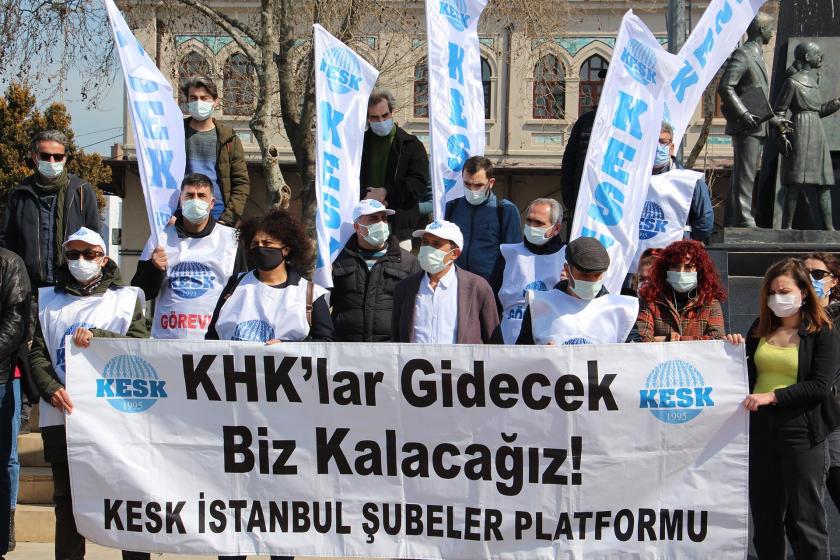 KESK İstanbul Şubeler Platformu'nun açıklaması