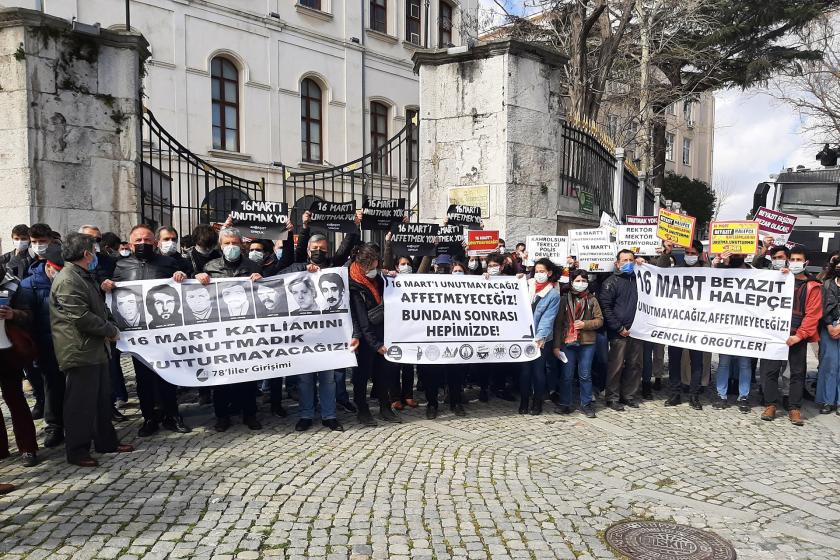 Beyazıt ve Halepçe katliamlarında yaşamını yitirenler anıldı 