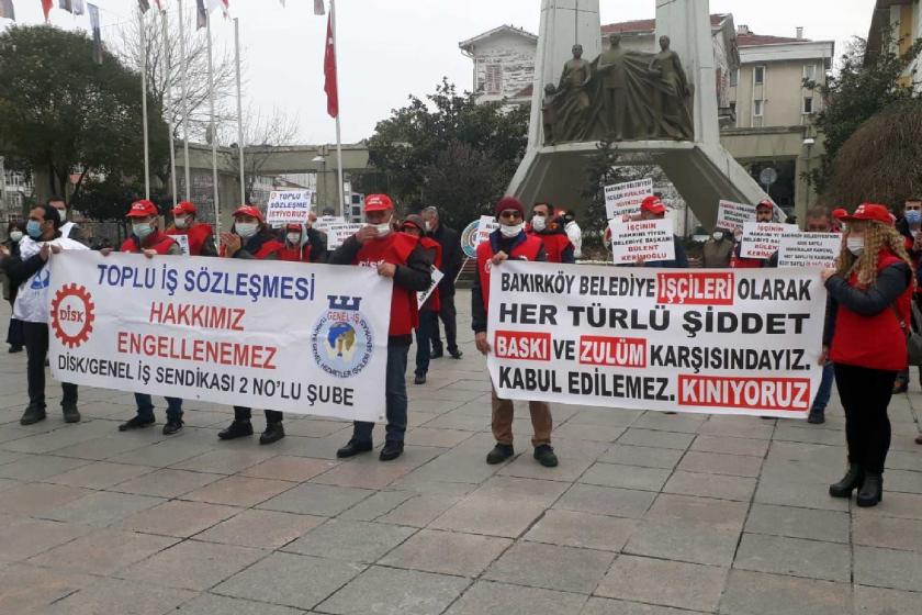 Bakırköy Belediyesi işçileri