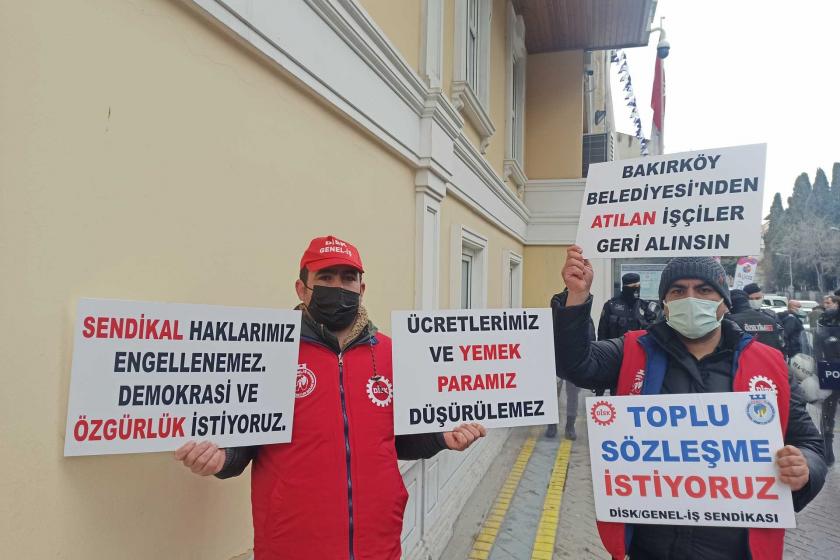 Bakırköy Belediyesi İşçileri: Yetki itiraz davası geri çekilsin