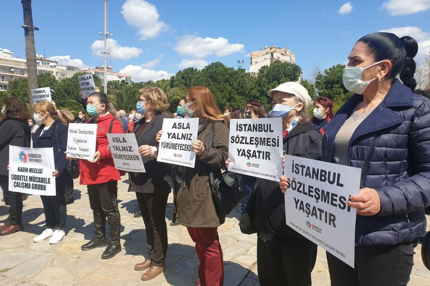 Karabağlar Kent Konseyi Kadın Meclisi açıklama yaptı