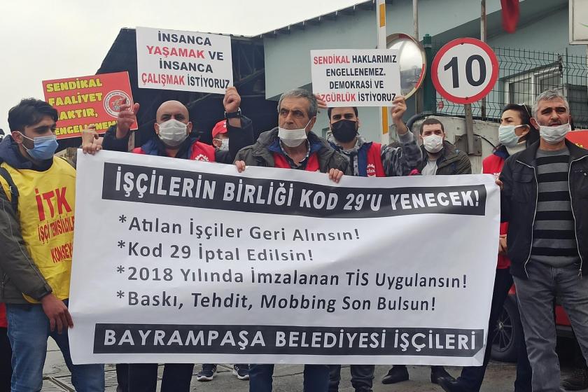 Bayrampaşa Belediyesi işçileri