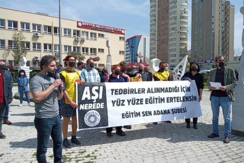 Eğitim Sen Adana Şubesi açıklama yaptı