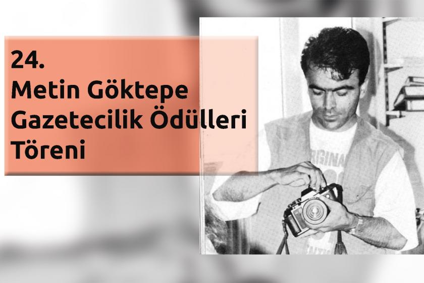 24. Metin Göktepe Gazetecilik Ödülleri törenle sahiplerine verildi