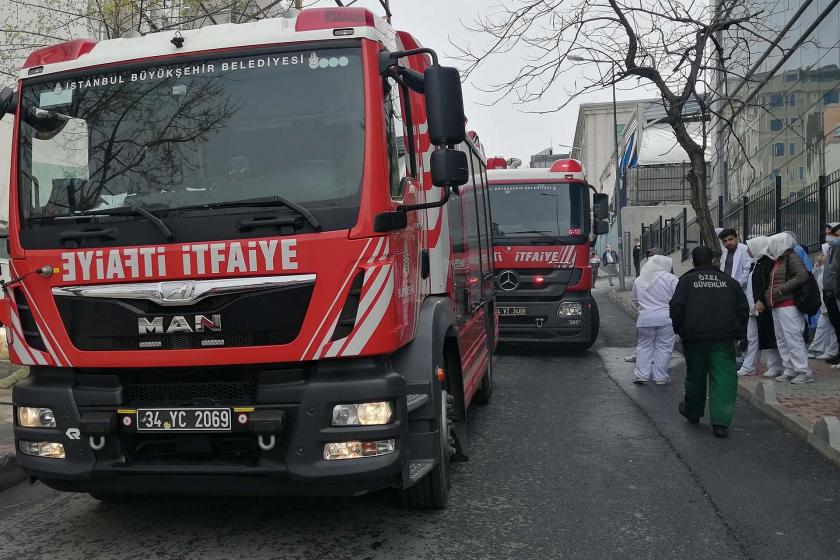 Bağcılar'da tekstil atölyesinde patlamaya itfaiye müdahale etti