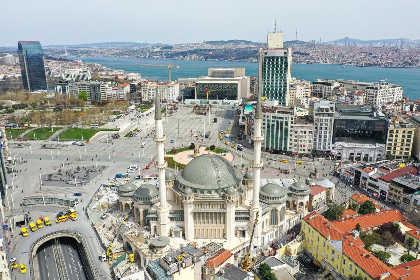 Taksim Meydani Na Yapilan Cami 7 Mayis Ta Acilacak Evrensel