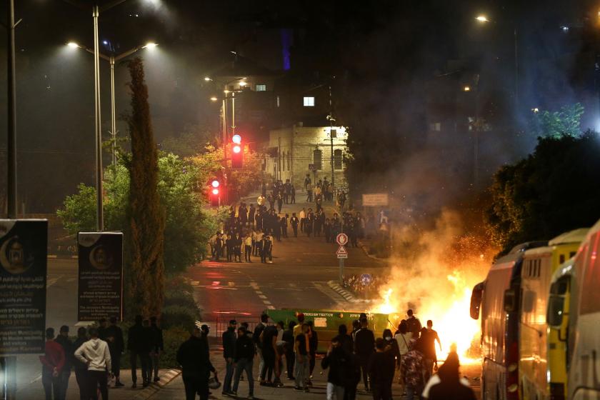 Doğu Kudüs'te Filistinlilere yönelik saldırıların ardından protesto gösterileri başladı.