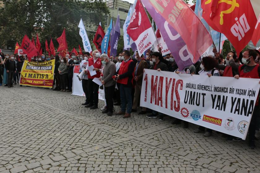 İzmir'de 1 Mayıs kutlandı