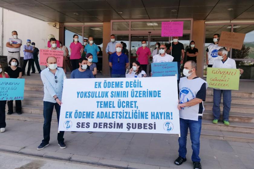 Dersim'de SES üyeleri açıklama yaptı