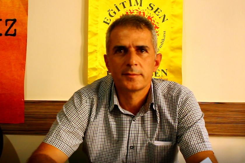 Eğitim Sen Dersim Şube Başkanı Hüseyin Kasun.