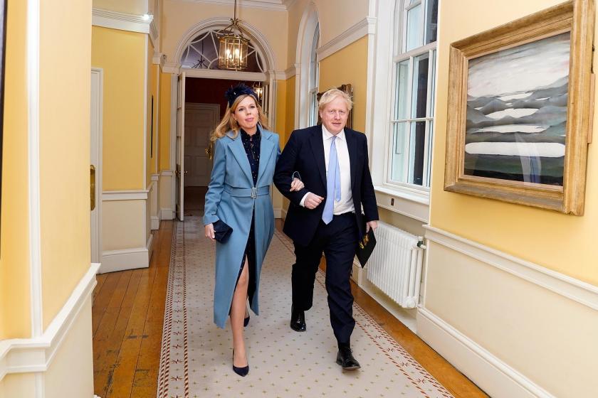 Carrie Symonds ve Boris Johnson