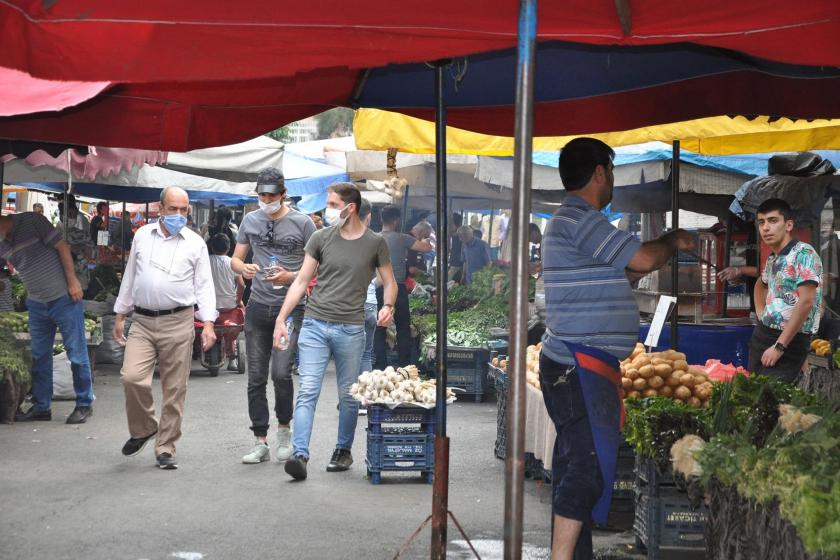 Diyarbakır'da pazar yeri