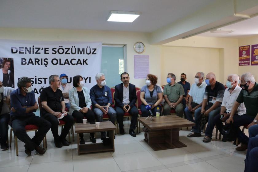 EMEP Genel Başkanı Akdeniz, HDP binasını ziyaret etti: Bu saldırı sadece HDP'ye değil