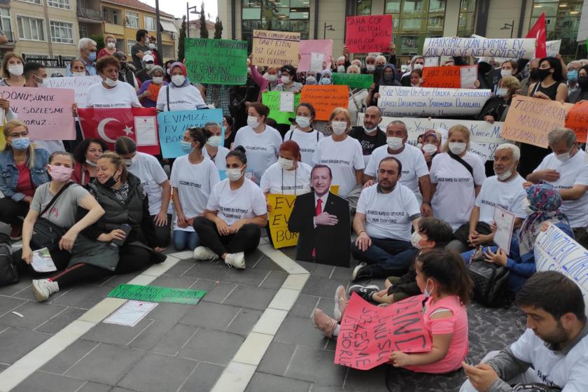 Kentsel dönüşüm mağdurları: Belediye başkanından evini istesek üstüne para ver desek?