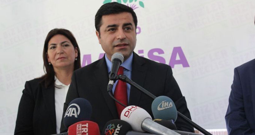 Demirtaş: Erdoğan halkın parası ile AKP mitingi yapıyor