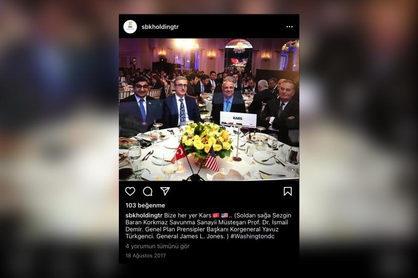 SBK Holding Instagram hesabının gönderisi.