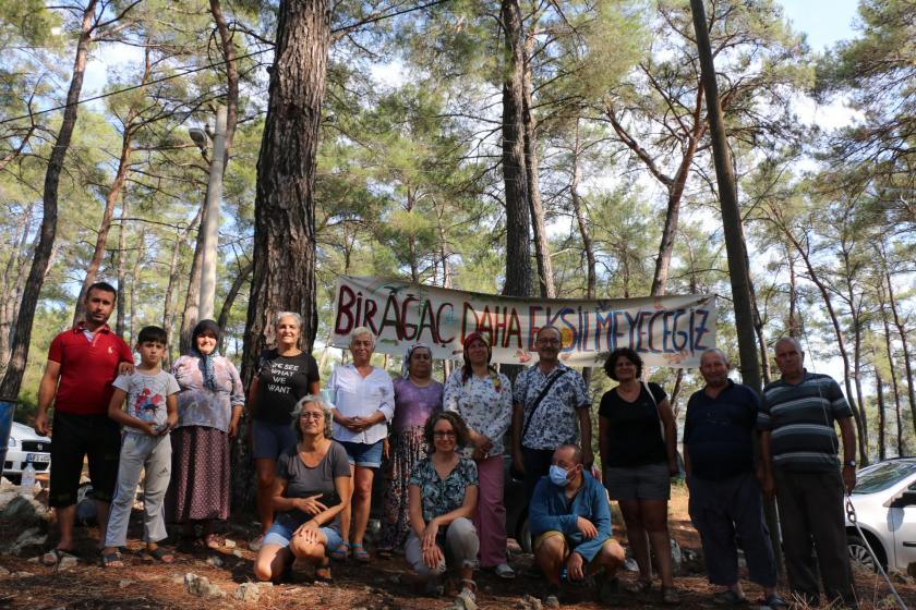 Nöbet tutan İkizköylüler