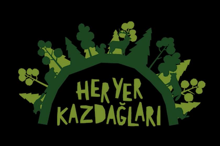 Her Yer Kaz Dağları yazılı görsel